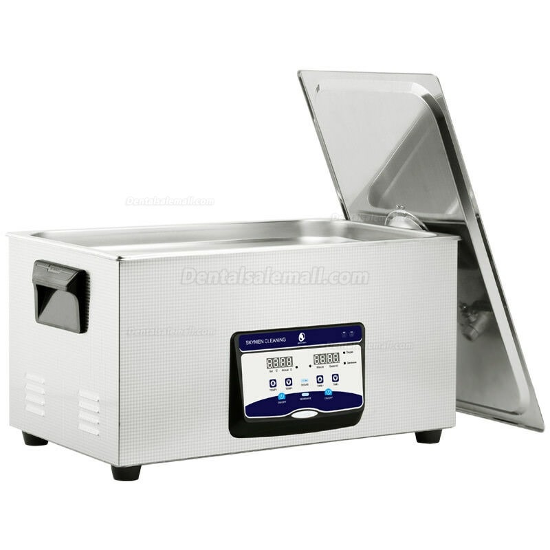 22L Ultrasonic Cleaner Ultrasonic Cleaning Machine with Timer Heater Degassing Semiwave Function JP-080S